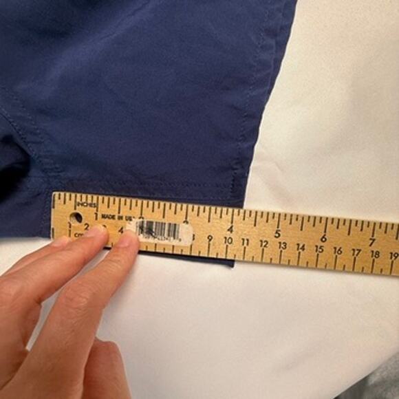 Vintage RaceReady Women's Long Distance MicroMove Running Shorts Blue USA Medium - Picture 8 of 10